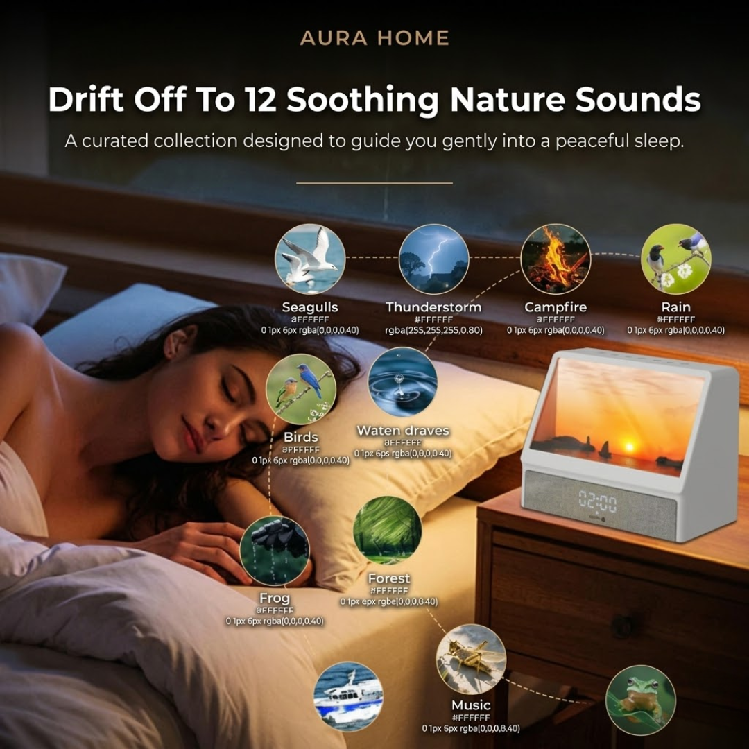 Aura Home | Sunrise Alarm Clock & Natural Soundscapes