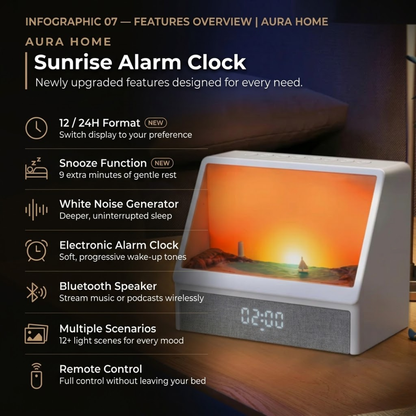 Aura Home | Sunrise Alarm Clock & Natural Soundscapes